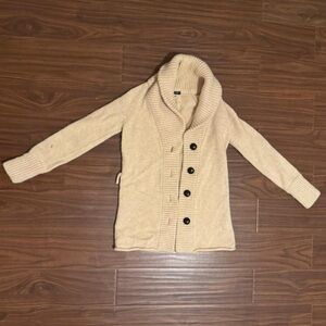 J CREW Alpaca wool blend cardigan XS